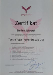 Ausbildung zum Tantra Yoga Trainer abgeschlossen