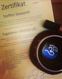 Zusatzstudium für Yogalehrer abgeschlossen